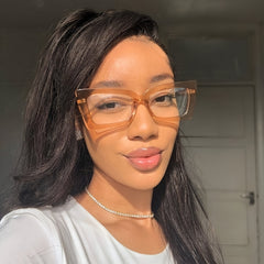 Round Blue Light Blocking Glasses for Women