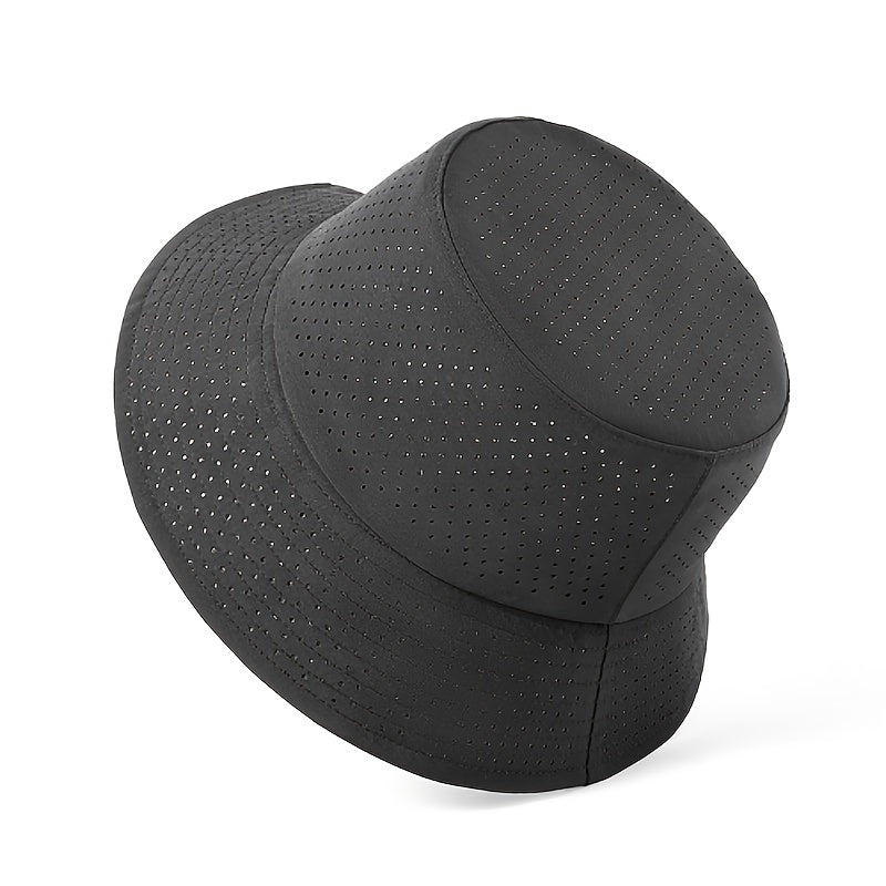 UV Protection Quick Dry Breathable Bucket Hat Men Women Outdoor Fishing Cap