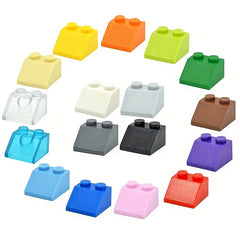 50pcs 2x2 Slope Brick Building Blocks Educational Assembly Toy 3039 Compatible