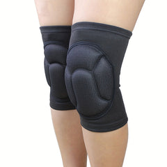 1pair Unisex Thickened Knee Pads for Maximum Protection