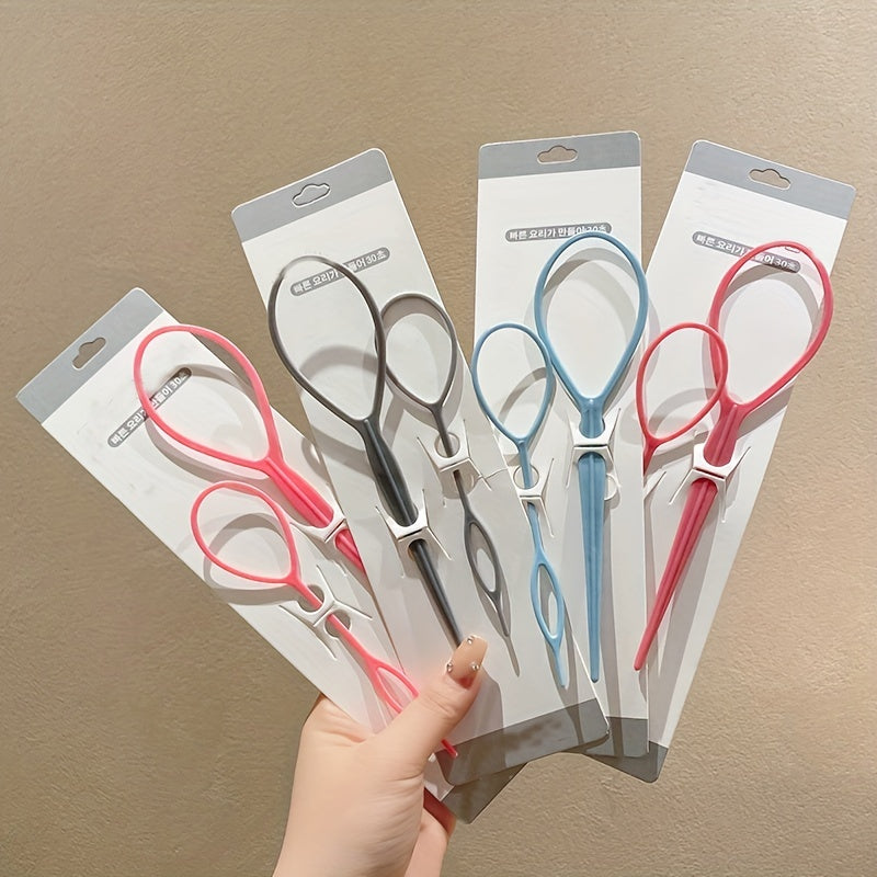 2pcs Topsy Tail Hair Tool Hair Loop Hair Styling Tool Hair Accessories Sets