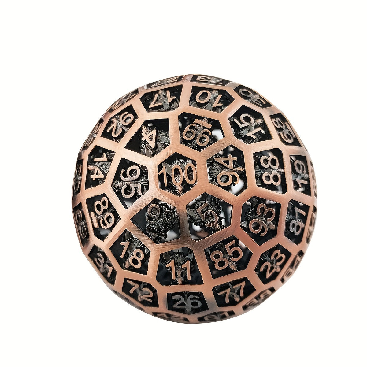 7pcs Metal Polyhedral Dice Set Engraved Player Tabletop Game Fun Gift