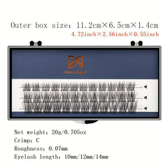 Slender Cluster Lashes Self Grafting False Eyelashes Extension