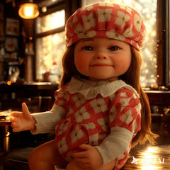 Realistic Silicone Reborn Doll - Full Body Kids Doll with Mixed Colors
