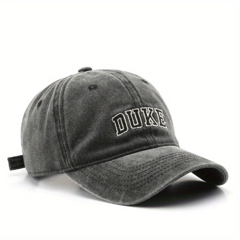 Distressed Vintage Letters Men's Baseball Cap