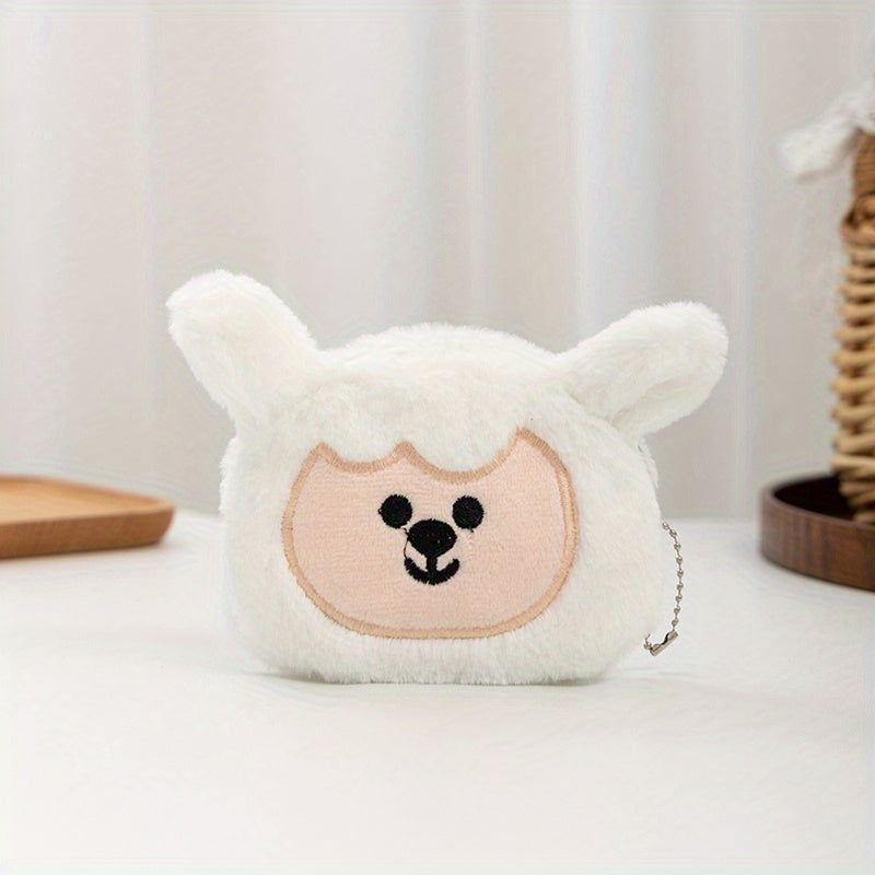 Cartoon Chick Plush Bag Coin Purse Wallet