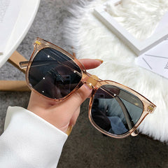 Anti Glare Sunglasses PC Lens Outdoor Driving Square Sunshade Glasses