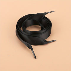 Polyester Ribbon Glossy Shoelaces Silk Satin Wide Flat Webbing Ribbon