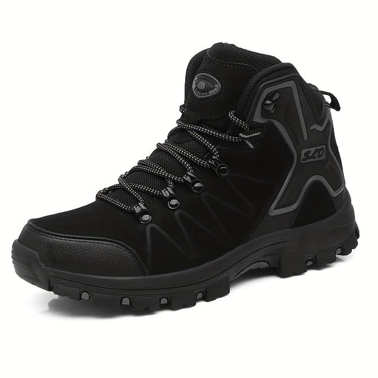 Men's High Top Hiking Boots Non Slip Lace Up Shoes