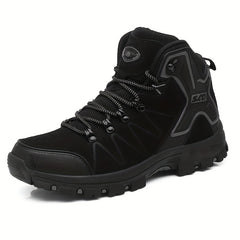 Men's High Top Hiking Boots Non Slip Lace Up Shoes