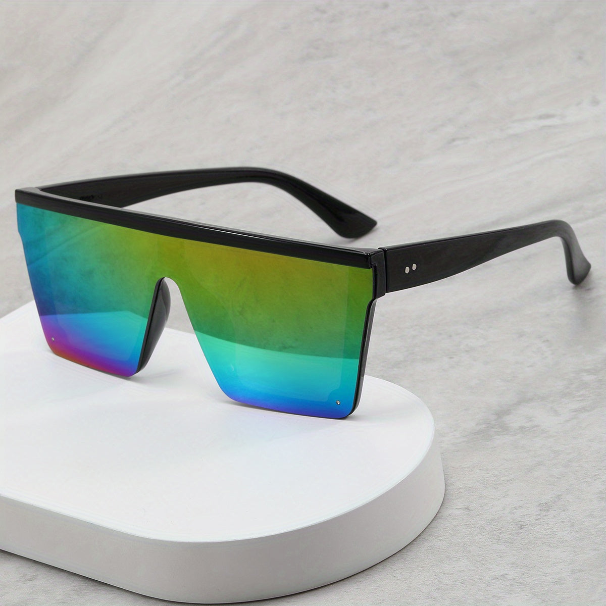 Large Frame Men's Sunglasses UV Resistant Eye Protection