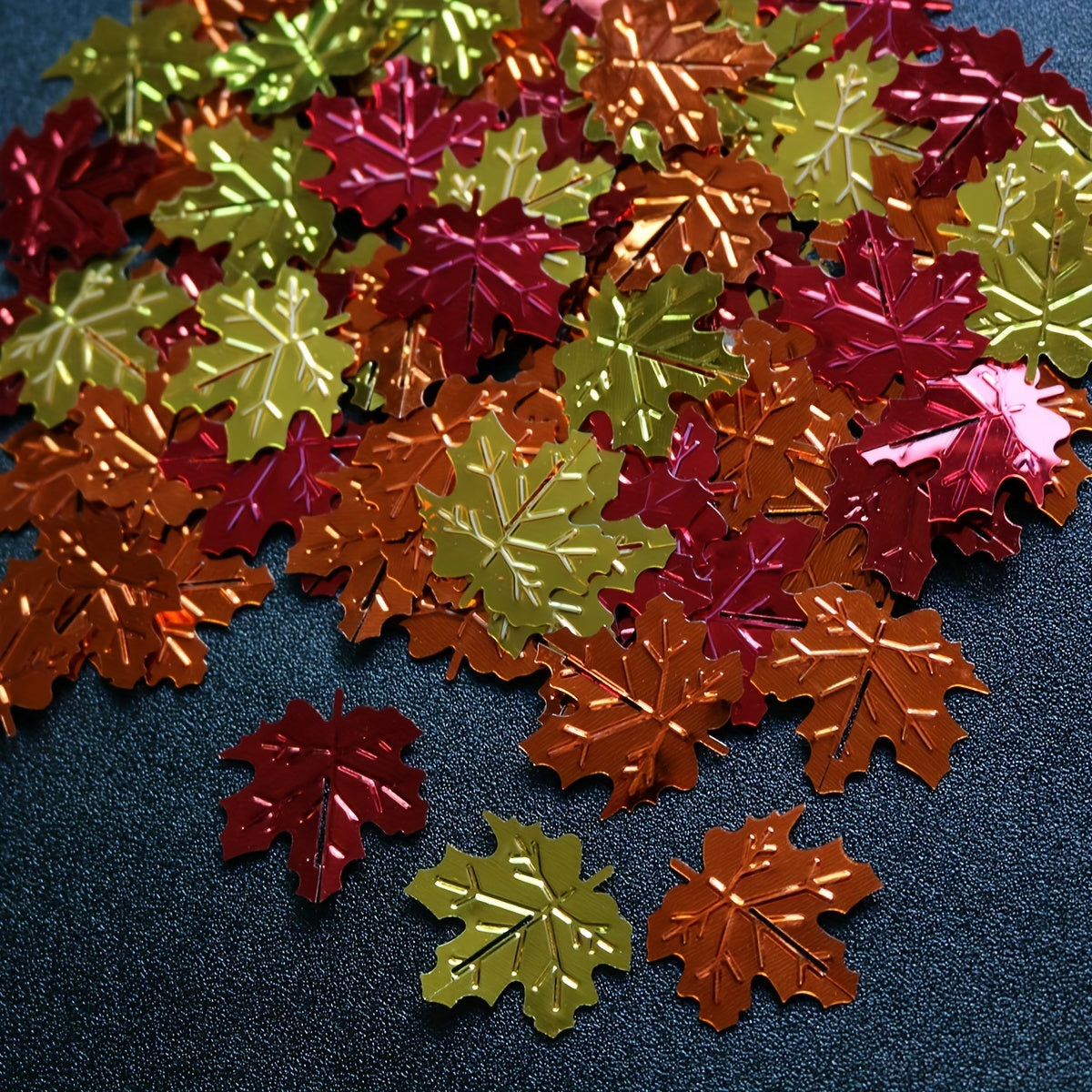 Thanksgiving Autumn Party Maple Leaf Confetti Bag