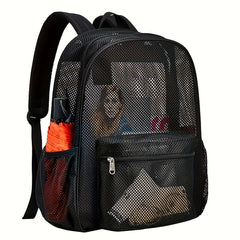 Mesh Backpack For Swimming Travel Beach Sports Bag Men Women