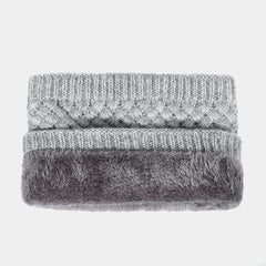 Thickened Winter Windproof Knitted Wool Neck Cover