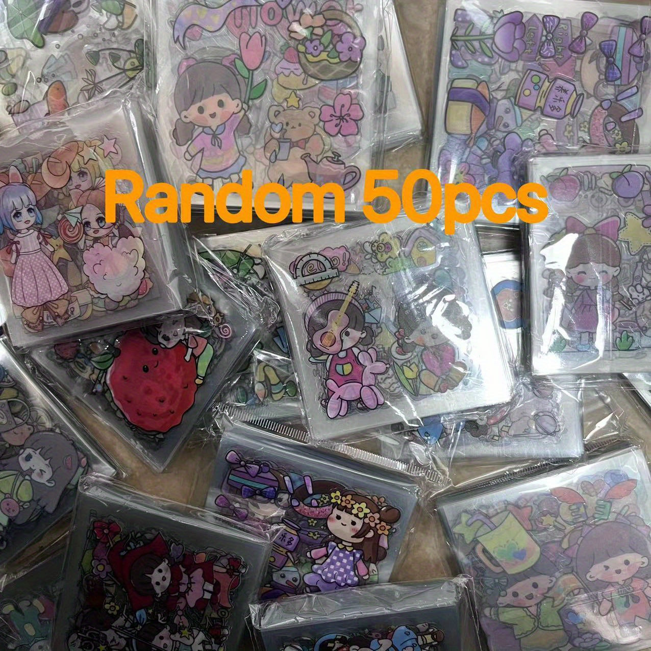 Sweetheart Girl Luggage Stickers Cartoon Decorative Waterproof Notebook Stickers