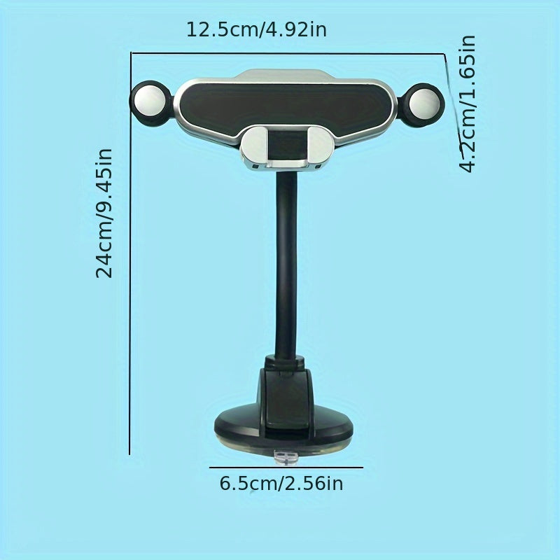 Universal Car Phone Holder with Gravity Suction Cup