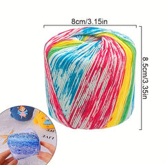1pc 50g Lace Thread Dip Dye Wool Yarn Hand Knitted Thread