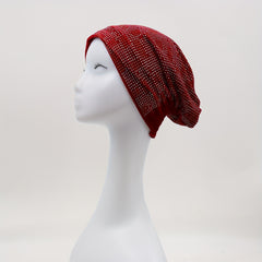 Rhinestone Velvet Turban Cap Slouchy Beanie Head Wrap Lightweight Bonnet