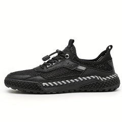 Men's Casual Non Slip Sandals With Adjustable Shoelaces