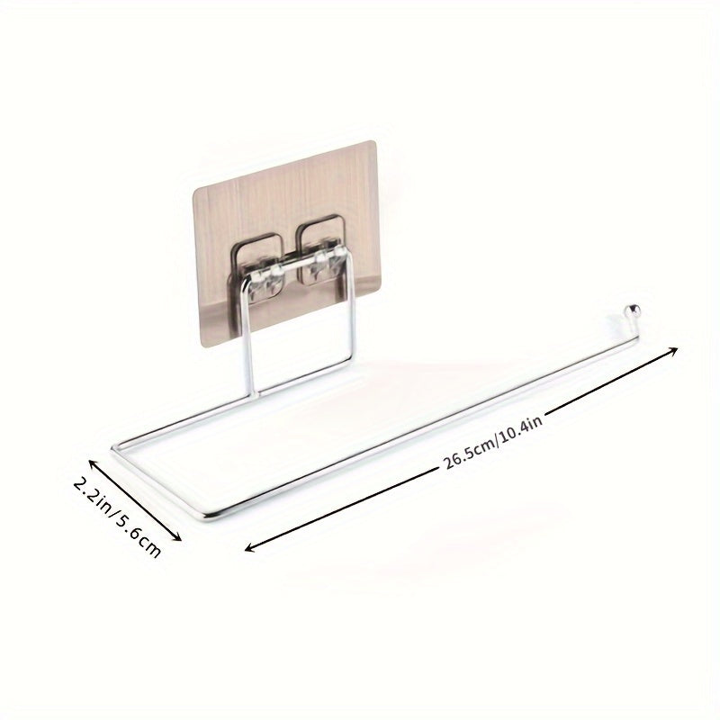 2pcs Toilet Paper Holder Bathroom Towel Rack Stand Paper Rack
