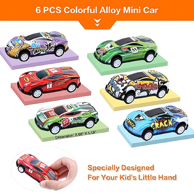 Transport Cars Carrier Set with 12 Die-cast Vehicles
