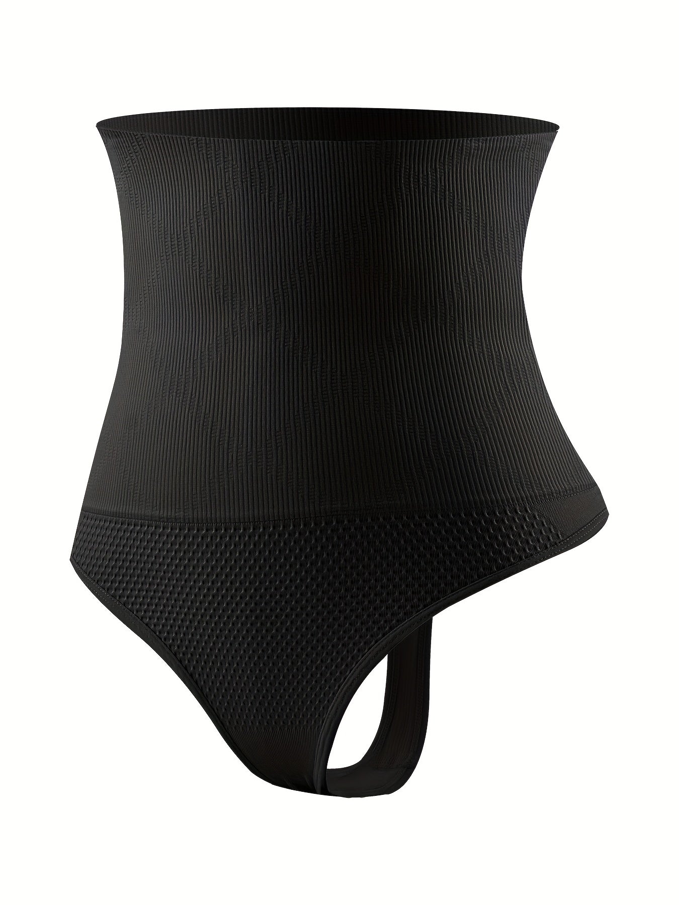 3pcs Seamless Shaping Thongs High Waist Tummy Control Panties