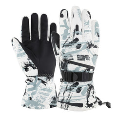 NEWTAG Thermal Gloves Waterproof Fleece Touch Screen Motorcycle Gloves