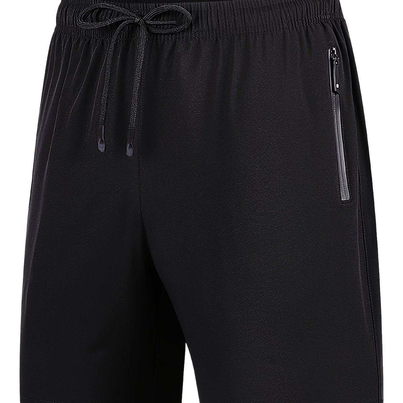 Men's Quick Dry Sport Shorts with Zip Pocket