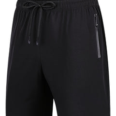 Men's Quick Dry Sport Shorts with Zip Pocket