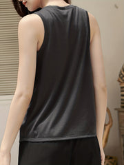 Women's Breathable Sleeveless Sports Top for Comfortable Workouts
