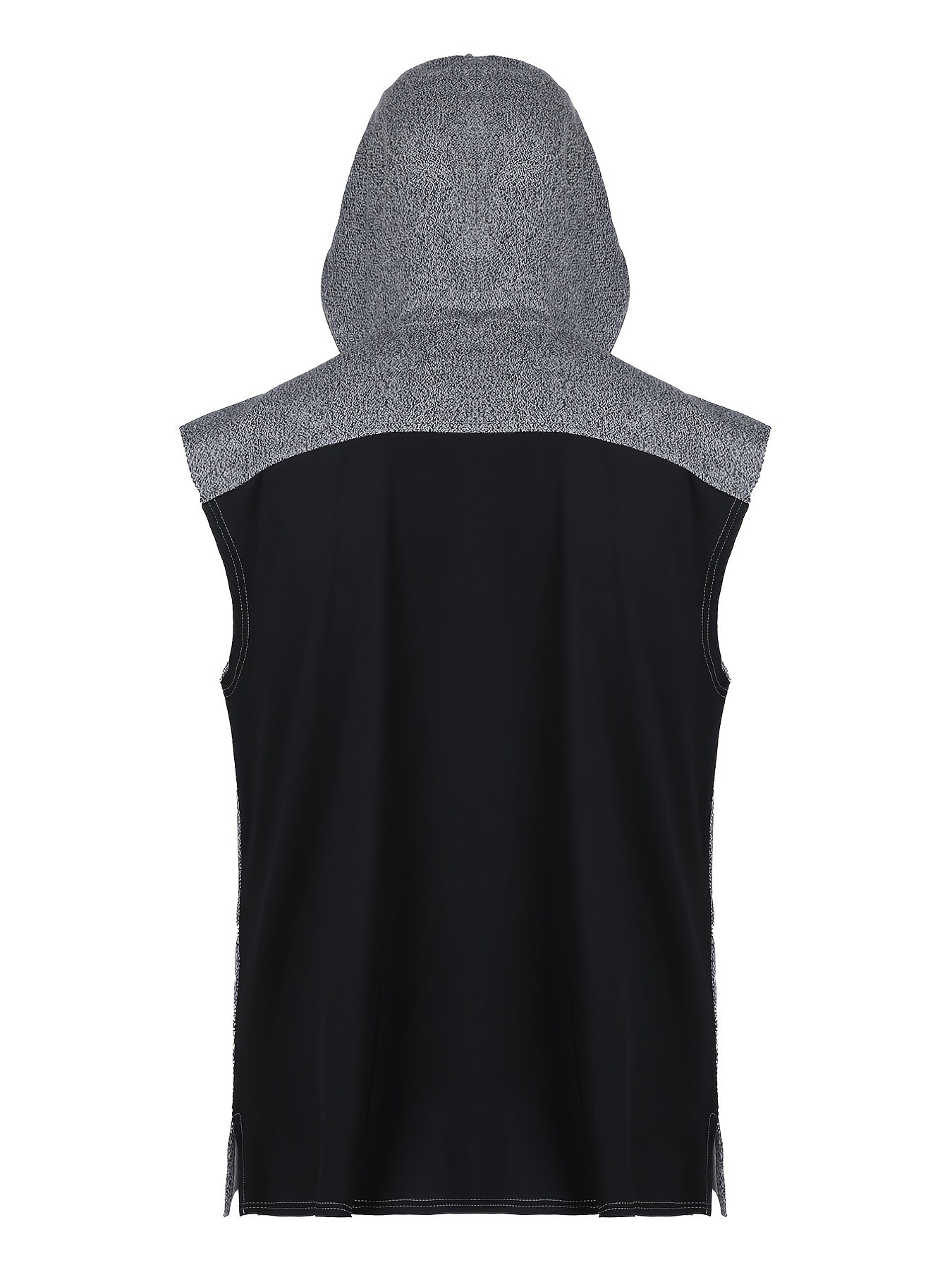 Men's Sleeveless Hooded Training Vest for Workouts and Sports