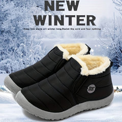 Women's Winter Boots Thick Plush Inner Warm Waterproof Snow Boots