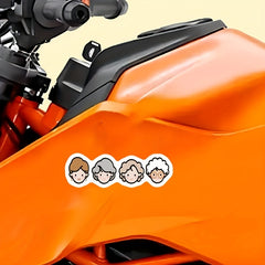 Golden Girl Meme Stickers Funny Cartoon Character Decals for Laptops