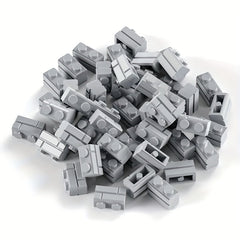 120pc 1x2 Wall Brick Building Blocks Military Fence