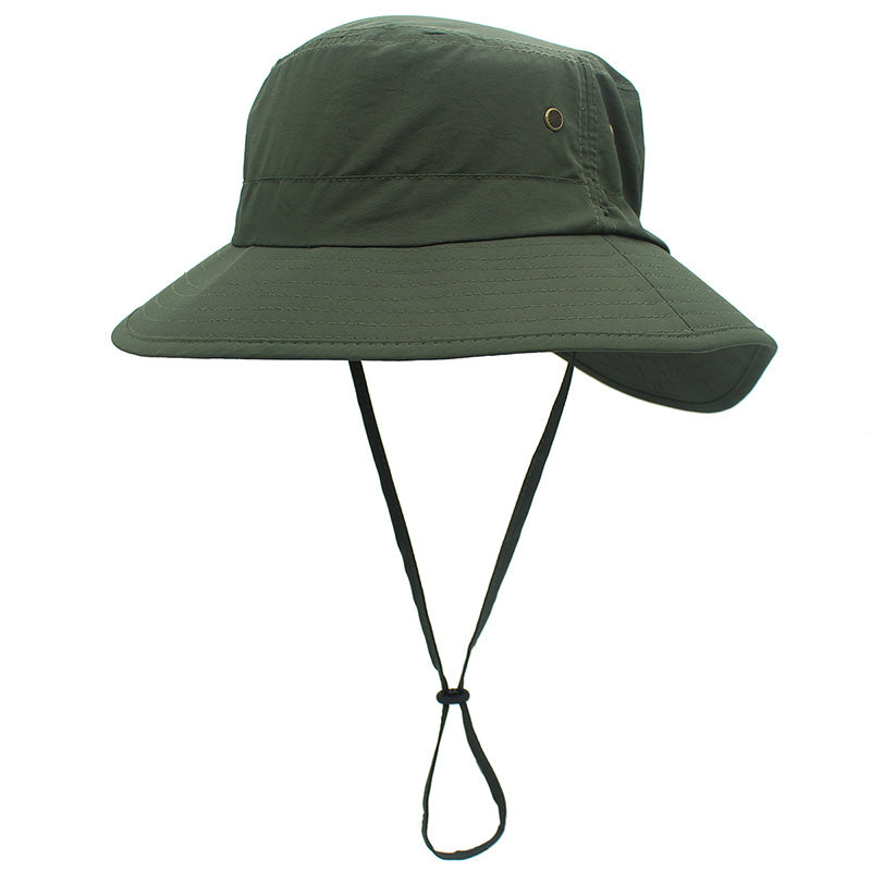 Summer Outdoor Sunscreen Fisherman Hat UPF50