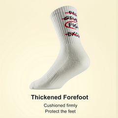 Anti Slip Sweat Absorb Mid calf Bball Socks Quick dry Compression