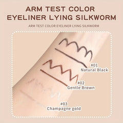 Smudge-Proof Brown Eyeliner Glue Pen Fine Tip