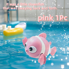 Fun Clownfish Plastic Toy Float for Bathing Pool or Beach Play