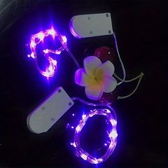 3pcs Waterproof Mini Copper Wire LED Fairy String Light