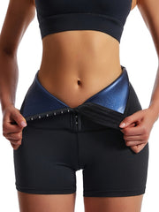 High Waist Butt Lifting Yoga Sweat Shorts for Women