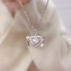Heart And Arrow Necklace For Women Titanium Steel Necklace