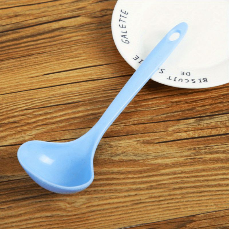 Comfortable Grip Soup Ladle Spoon - Cooking & Serving Spoon for Soup, Chi
