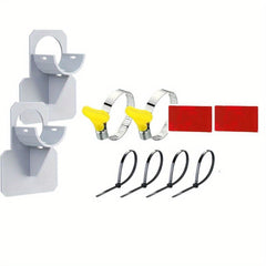 Ground Hose Outlet Mount Brackets for 30 38mm Pipes (Set of 2)