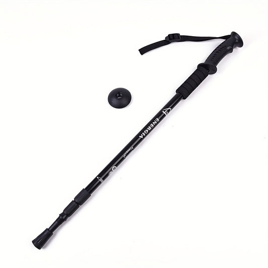 Outdoor Aluminium Trekking Pole Folding Crutch Stick