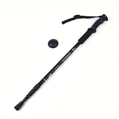 Outdoor Aluminium Trekking Pole Folding Crutch Stick