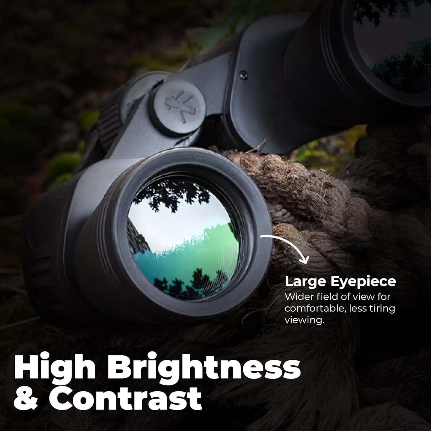High Magnification HD Binoculars with Large Eyepiece