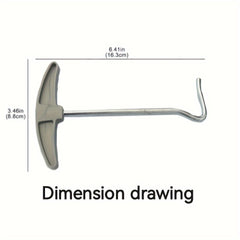 2pcs Ground Nail Puller Tent Peg Nail Puller
