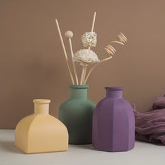 DIY Cement Flower Vase Silicone Mold Insertion Candle Holder Gypsum Mold