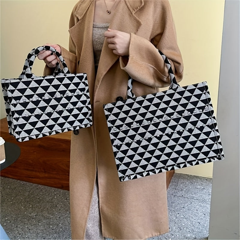 Large Capacity Mommy Tote Bag - Portable Shopping Bag