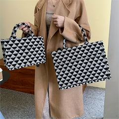 Large Capacity Mommy Tote Bag - Portable Shopping Bag